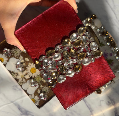 Mehroon Gemstones Clutch
