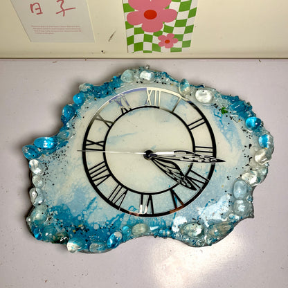 Semi Precious Natural Stones Clock