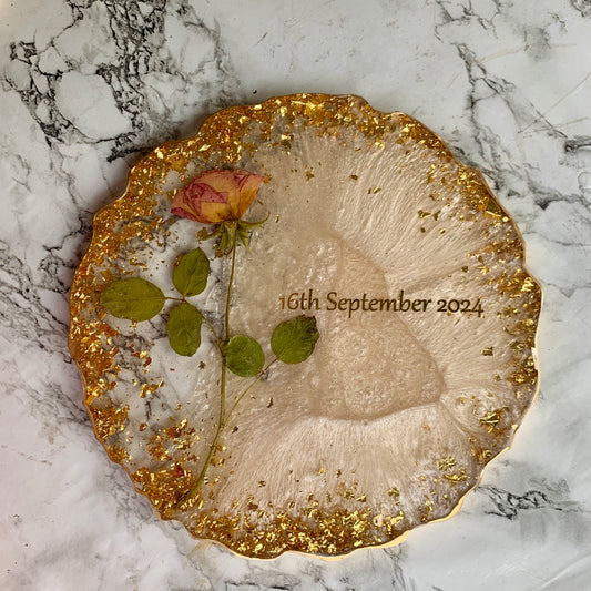 Rose Plaque