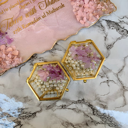 Engagement Resin Ring Tray | Floral